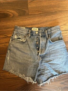 Agolde Parker Long Jean Shorts
